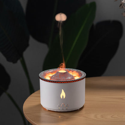 Volcanic Essential Oil Diffuser - Gentle Mist and Airy Flame